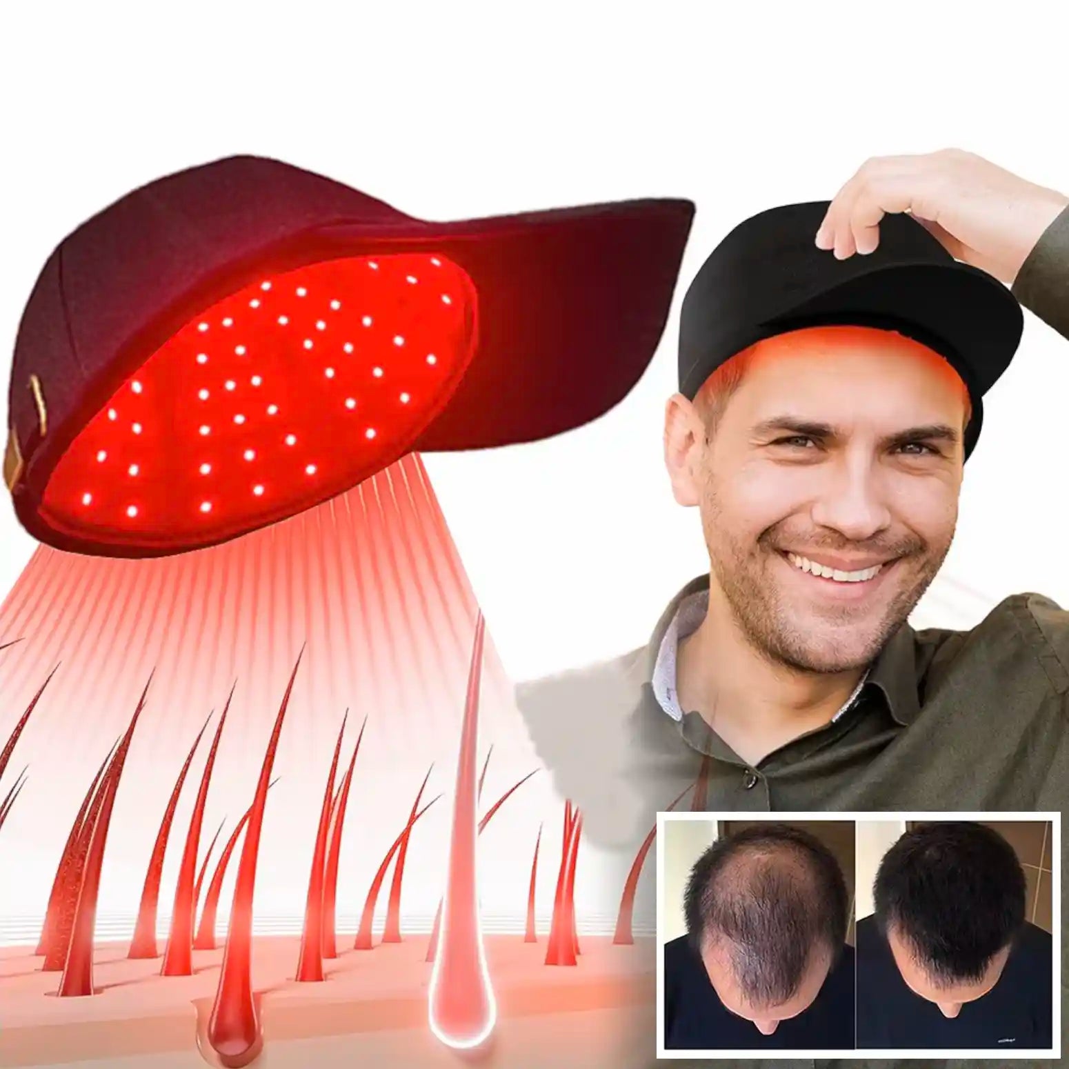 Nanobam™ Laser Hair Growth Cap